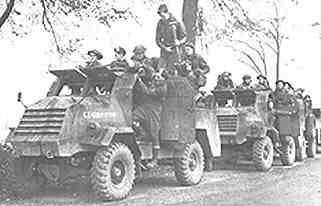 Chevrolet C15TA with Canadian infantry