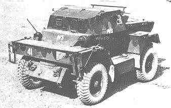 Front view of a Lynx Scout Car