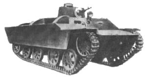 The ČKD F-IV-H light amphibious tank