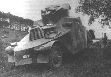 A good view of the very special appearence of the Škoda PA-I, which earned it the nickname Iron with the troops