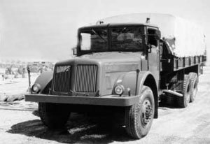 Front view of a Tatra 111