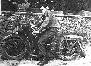 Side view of the Harley Davidson WLA