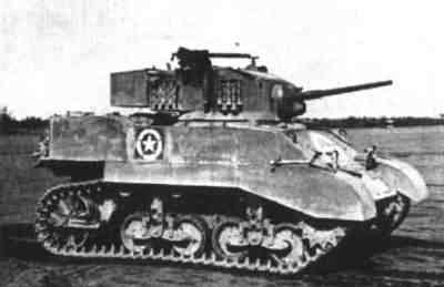 Right side of a Light Tank, M5A1